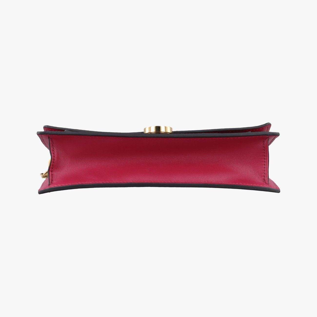 Louis Vuitton Flor Chain Monogram Brown Fuchsia Portefeuille Calf Leather — view 3