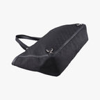 Gucci Abbey Black Canvas Leather Handbag — view 7