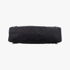Gucci Abbey Black Canvas Leather Handbag — view 3