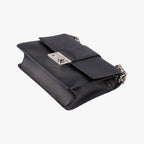 Prada Sound Rock Black Saffiano Leather Shoulder — view 4