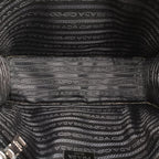 Prada Sound Rock Black Saffiano Leather Shoulder — view 9
