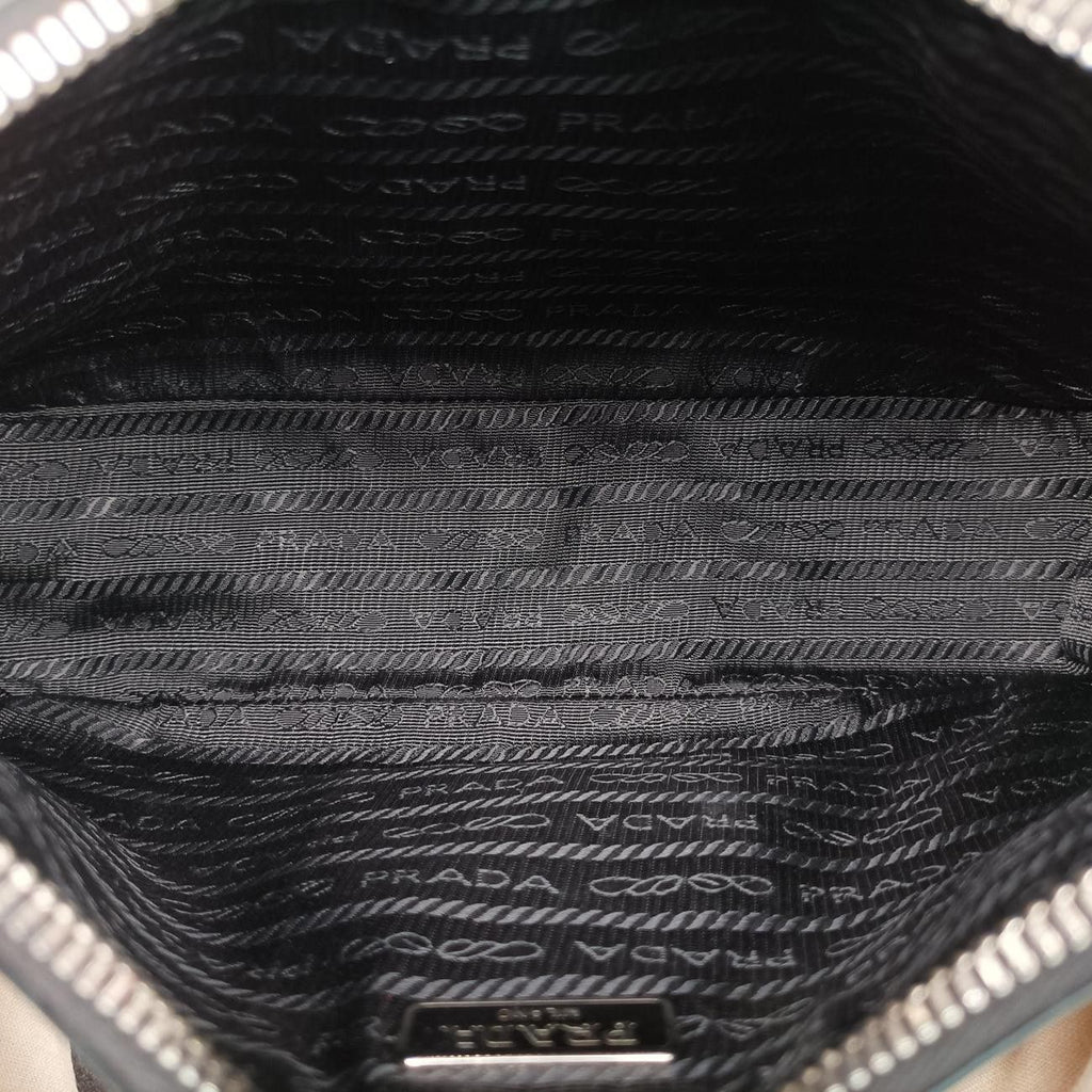 Prada Re Edition Black Patent Leather 7 Shoulder — view 9