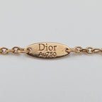 Dior Rose Des Vents Medallion Red Gold Necklace — view 5