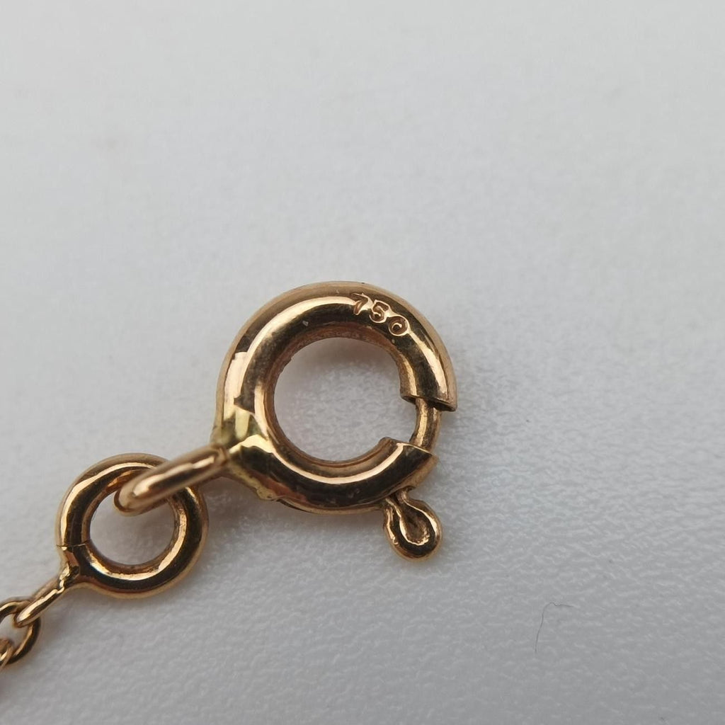 Dior Rose Des Vents Medallion Red Gold Necklace — view 7