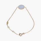 Dior Logo Double C de White Rose Gold Bracelet — view 2