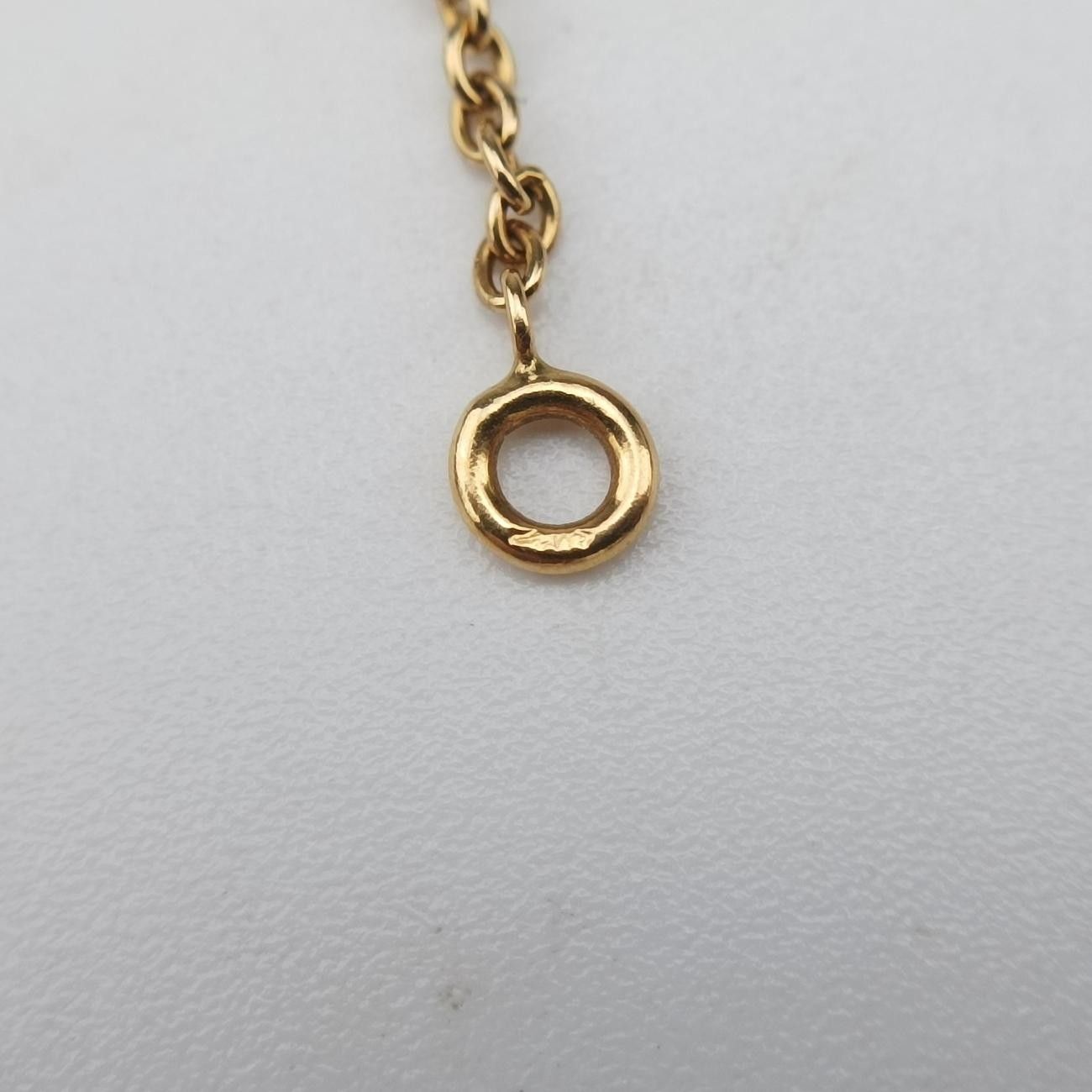 Dior Logo Double C de White Rose Gold Bracelet — view 8