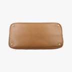Prada Double Cuir Camel Saffiano Leather Shoulder — view 3
