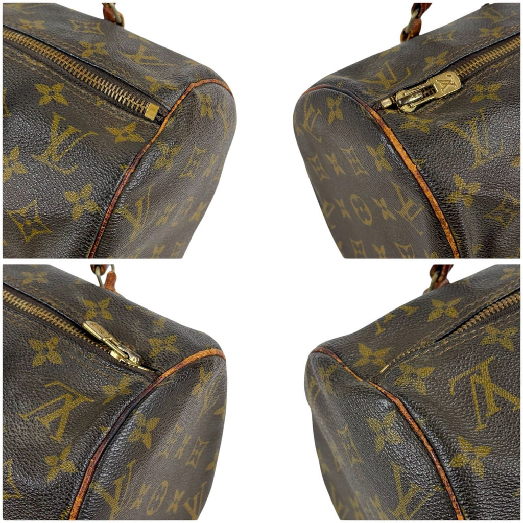 Louis Vuitton Papillon 30 Shoulder Bag Monogram Lambskin Brown Drum — view 5