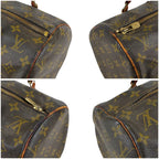 Louis Vuitton Papillon 30 Shoulder Bag Monogram Lambskin Brown Drum — view 5