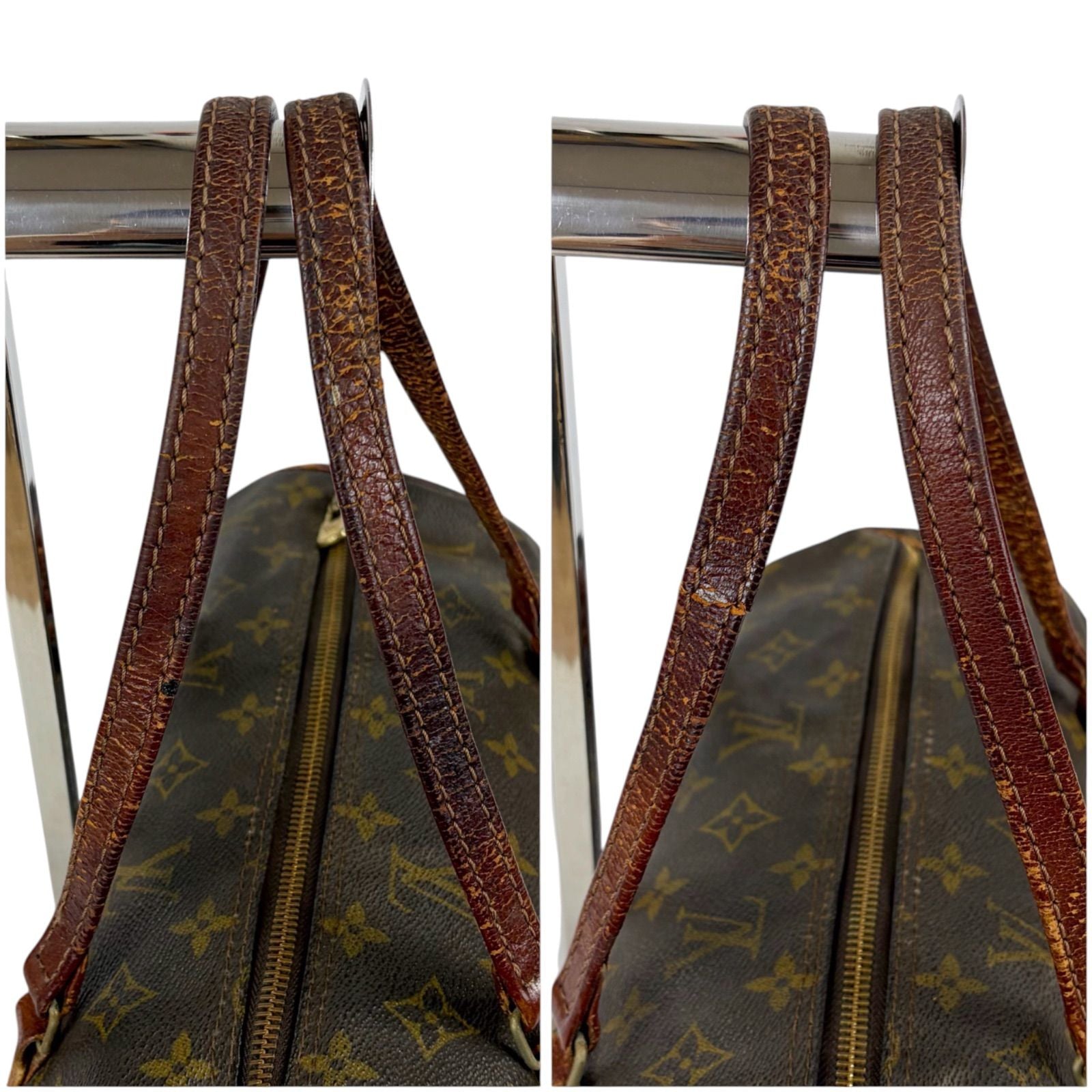 Louis Vuitton Papillon 30 Shoulder Bag Monogram Lambskin Brown Drum — view 7
