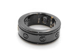 Gucci Ring Aura Interlocking Le1 Black Titanium Oura — view 2