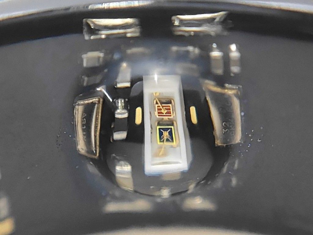 Gucci Ring Aura Interlocking Le1 Black Titanium Oura — view 5