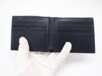 Gucci Bifold Wallet Guccissima Navy Leather Silver Wallet — view 8