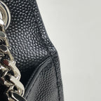 Saint Laurent Kate Monogram Chain Shoulder Bag Leather Black — view 6