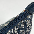 Dior Shoulder Bag Trotter Pattern Canvas Navy — view 4