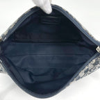 Dior Shoulder Bag Trotter Pattern Canvas Navy — view 8