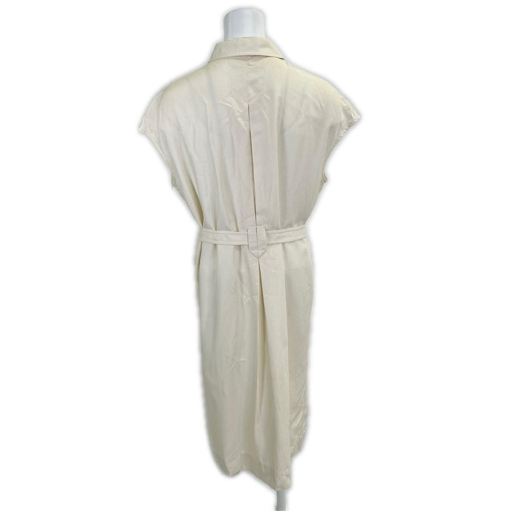 Hermes Silk Series Button Sleeveless Dress 36 — view 3