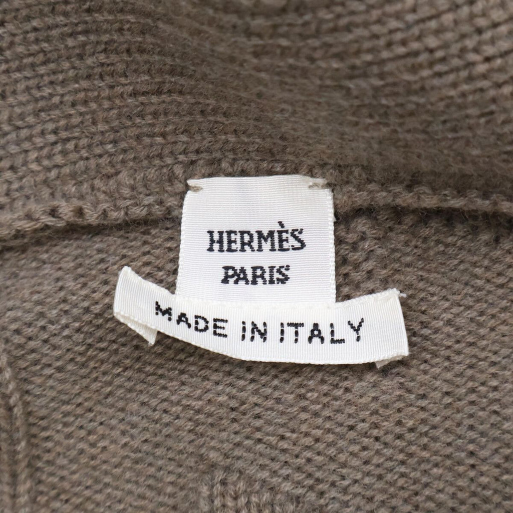 Hermes Carre Jacquard Knit gun 40 Sweater — view 6