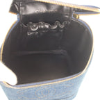 Chanel Indigo Denim Vertical Vanity — view 7