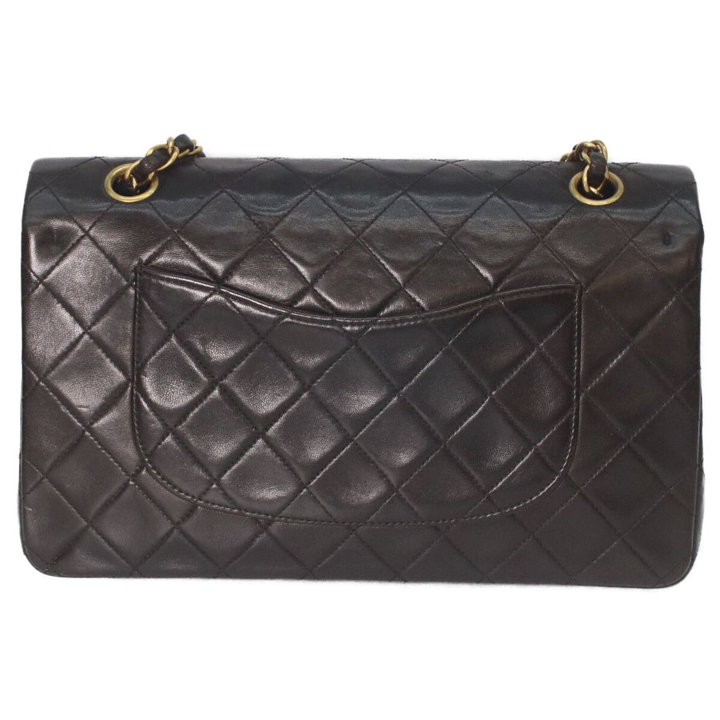 Chanel Black Lambskin Gold Quilted 25 Shoulder — view 3