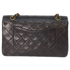 Chanel Black Lambskin Gold Quilted 25 Shoulder — view 3