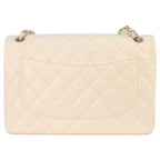 Chanel Ivory Caviar Gold Double Flap Maxi Quilted 30 — view 5