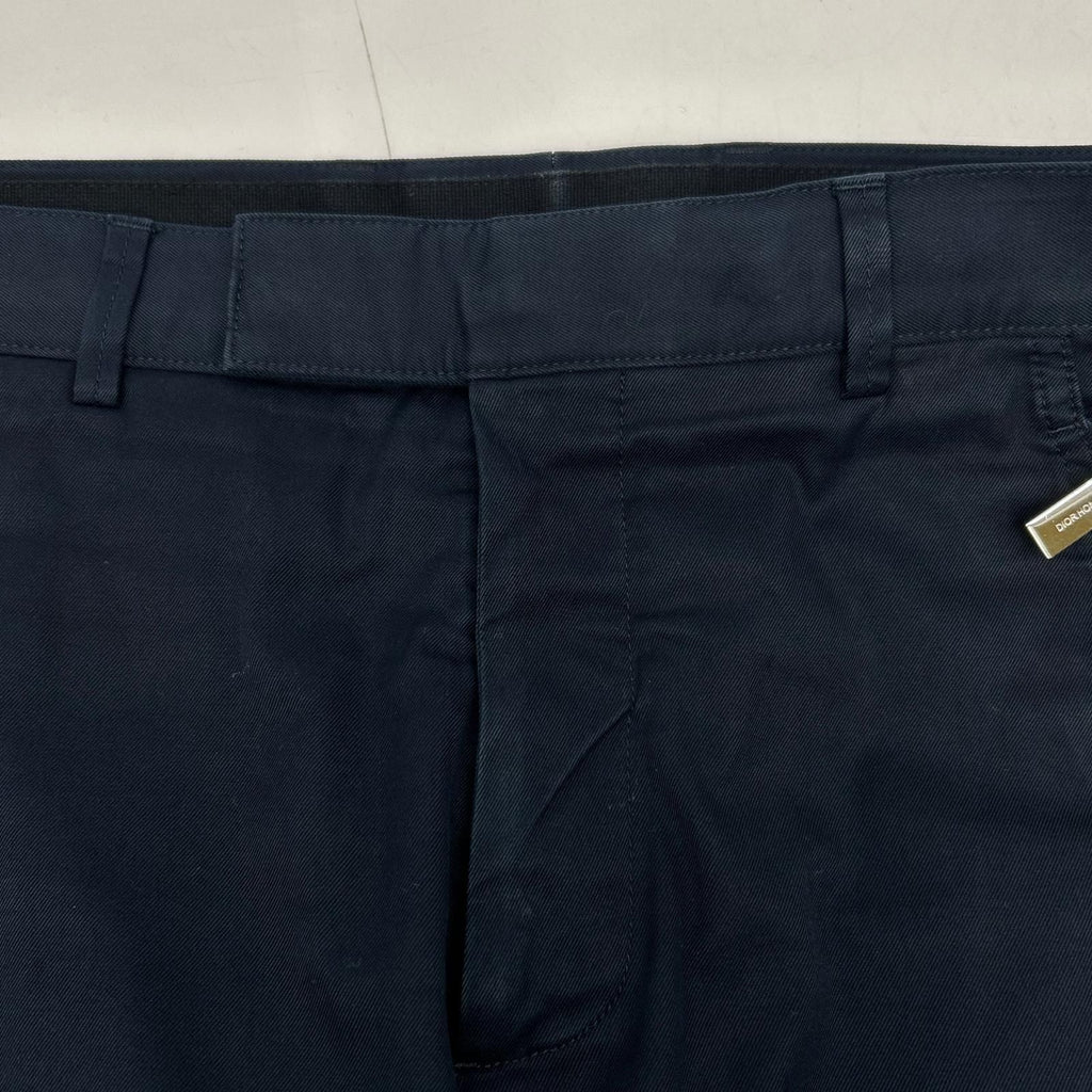 Dior Homme Black Cropped Pants 48 — view 6
