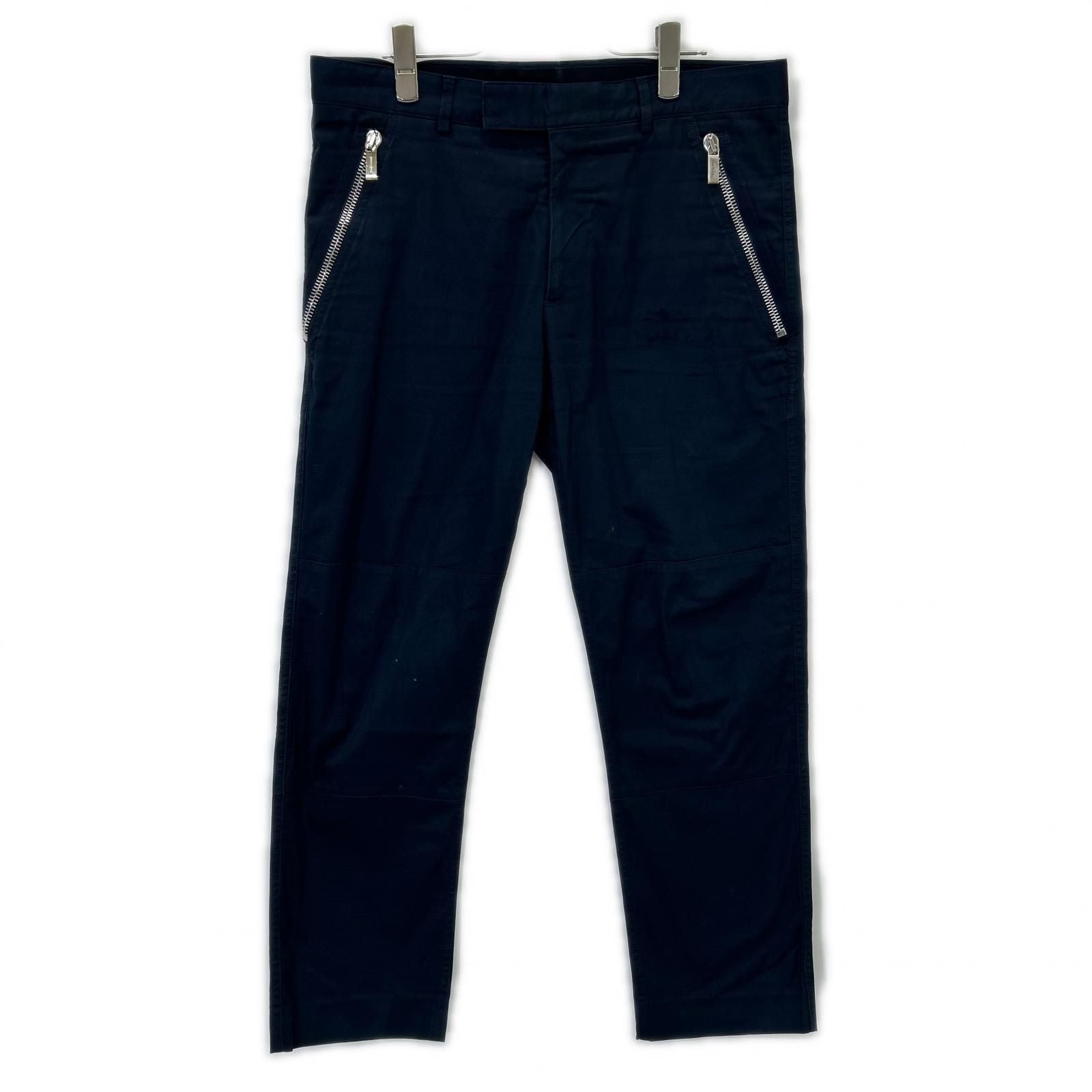 Dior Homme Black Cropped Pants 48