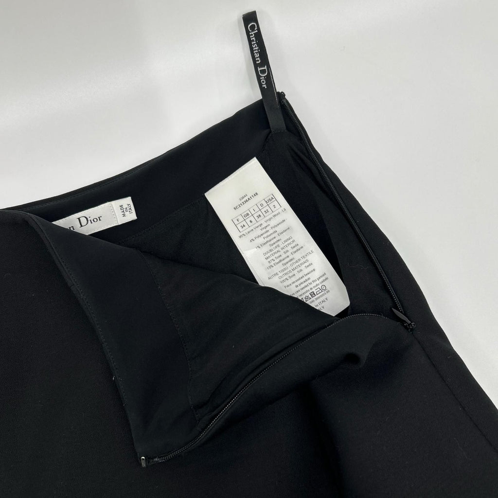 Dior Black Skirt 34 — view 6