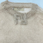 Fendi 23 Beige Knit 48 Sweater — view 8