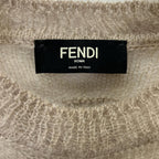Fendi 23 Beige Knit 48 Sweater — view 3