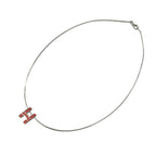 Hermes Necklace Pop Silver Pink — view 2