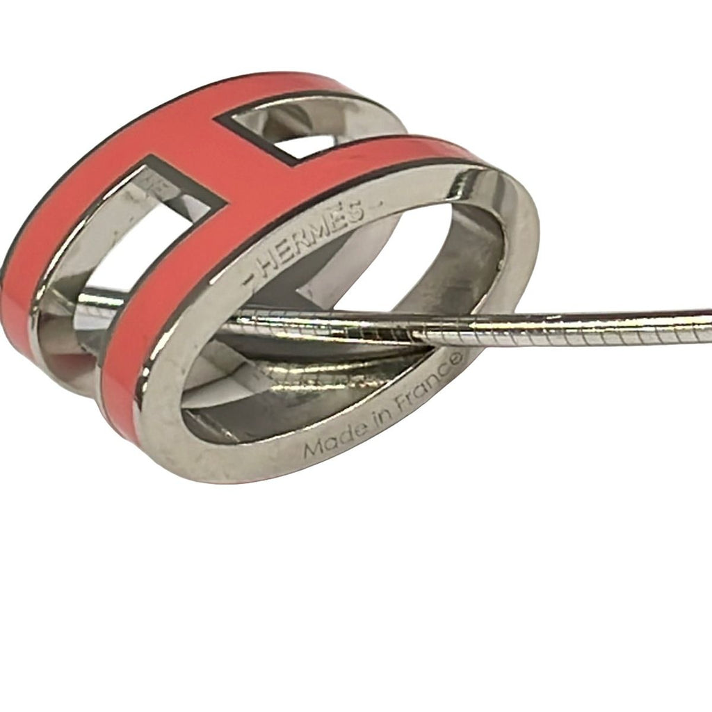 Hermes Necklace Pop Silver Pink — view 5