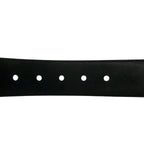 Gucci Belt 90 36 Black Silver Guccissima Line Leather — view 5