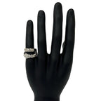 Hermes Book Ring 925 Sterling Silver — view 2