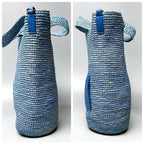 Loewe Slit Mini Raffia Basket Shoulder — view 4