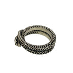 Gucci Bag Included Garden Snake Ring 925 Sterling Silver 19 — view 4
