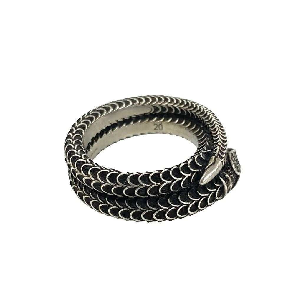 Gucci Bag Included Garden Snake Ring 925 Sterling Silver 19 — view 5