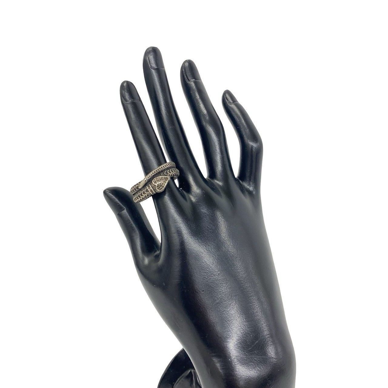 Gucci Bag Included Garden Snake Ring 925 Sterling Silver 19 — view 2