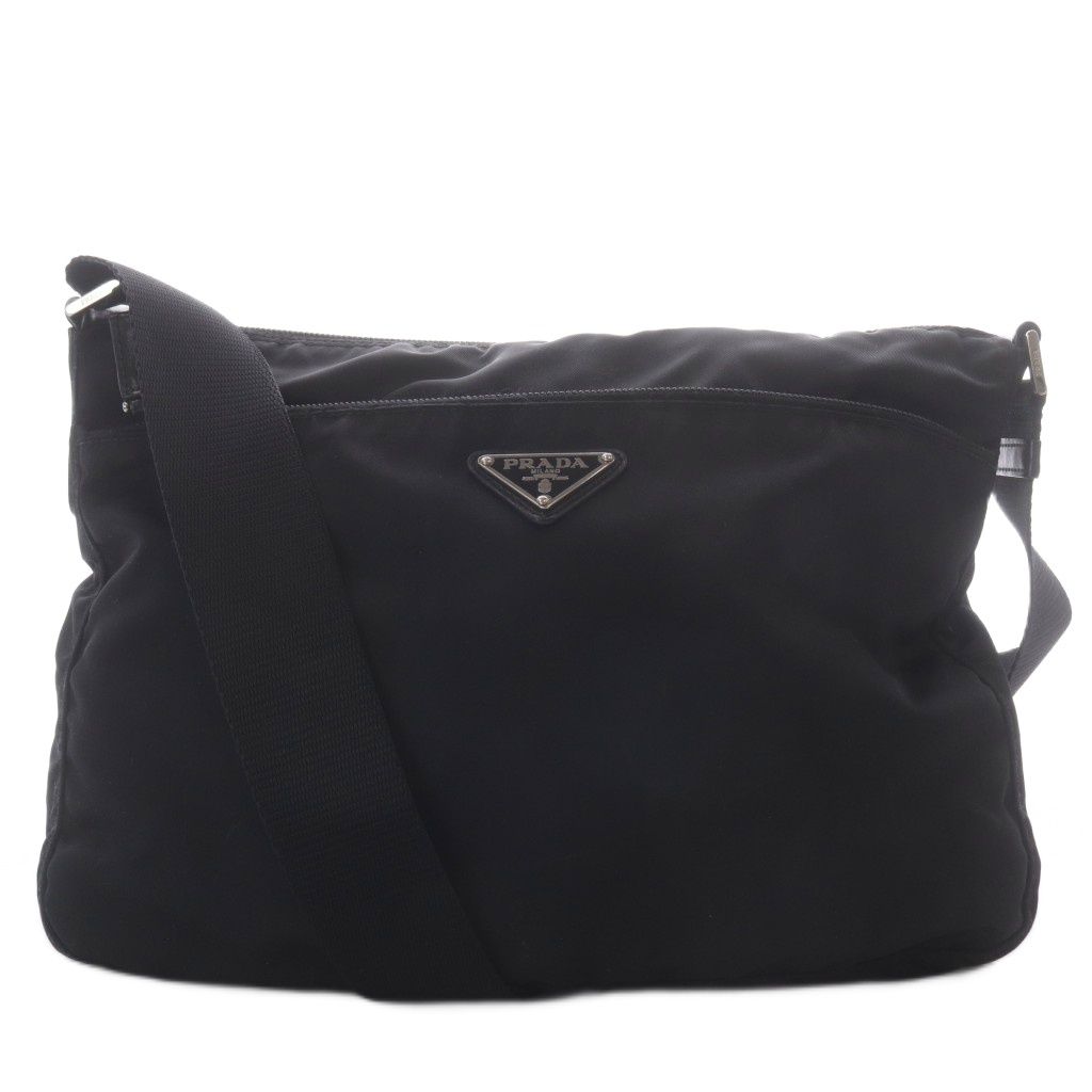 Prada Shoulder Bag Nylon Black
