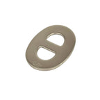 Hermes Scarf Ring Chaine D'ancre Bordeaux Silver — view 2