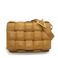 Bottega Veneta Shoulder Bag Padded Cassette Classic Camel Lambskin
