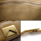 Bottega Veneta Shoulder Bag Padded Cassette Classic Camel Lambskin — view 7