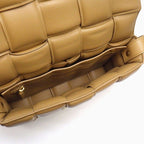 Bottega Veneta Shoulder Bag Padded Cassette Classic Camel Lambskin — view 5