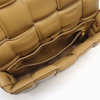 Bottega Veneta Shoulder Bag Padded Cassette Classic Camel Lambskin — view 6