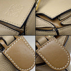 Loewe Shoulder Bag Small Soft Grain Calf Gold — view 7