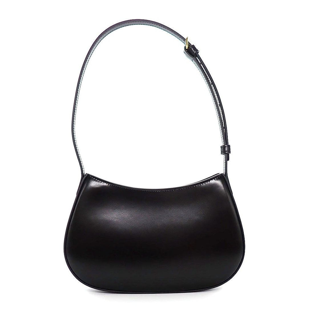 Celine Shoulder Bag Black Calfskin Gold — view 2
