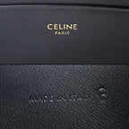 Celine Shoulder Bag Black Calfskin Gold — view 7