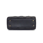 Dior Handbag Lady Dior Mini Black Cannage Lambskin Gold — view 4