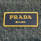 Prada Tote Canada Navy — view 8